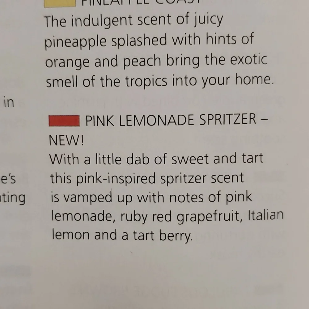 PINK LEMONADE SPRITZER Gold Canyon 5 oz/mini candle‎